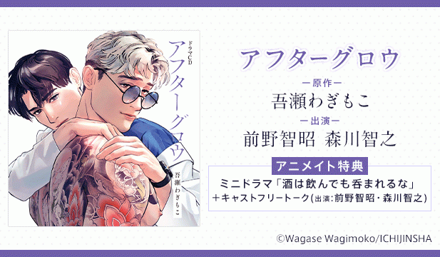 【恒常用】ドラマCD アフターグロウ【出演声優:前野智昭 森川智之】