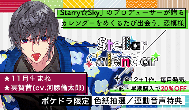 【全年齢版】Stellar Calendar(ステラ・カレンダー)～November Story～【出演声優:河豚倫太郎】